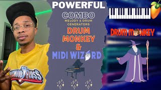 Making music with a Midi Generator | Drum Monkey & Unison Midi Wizard