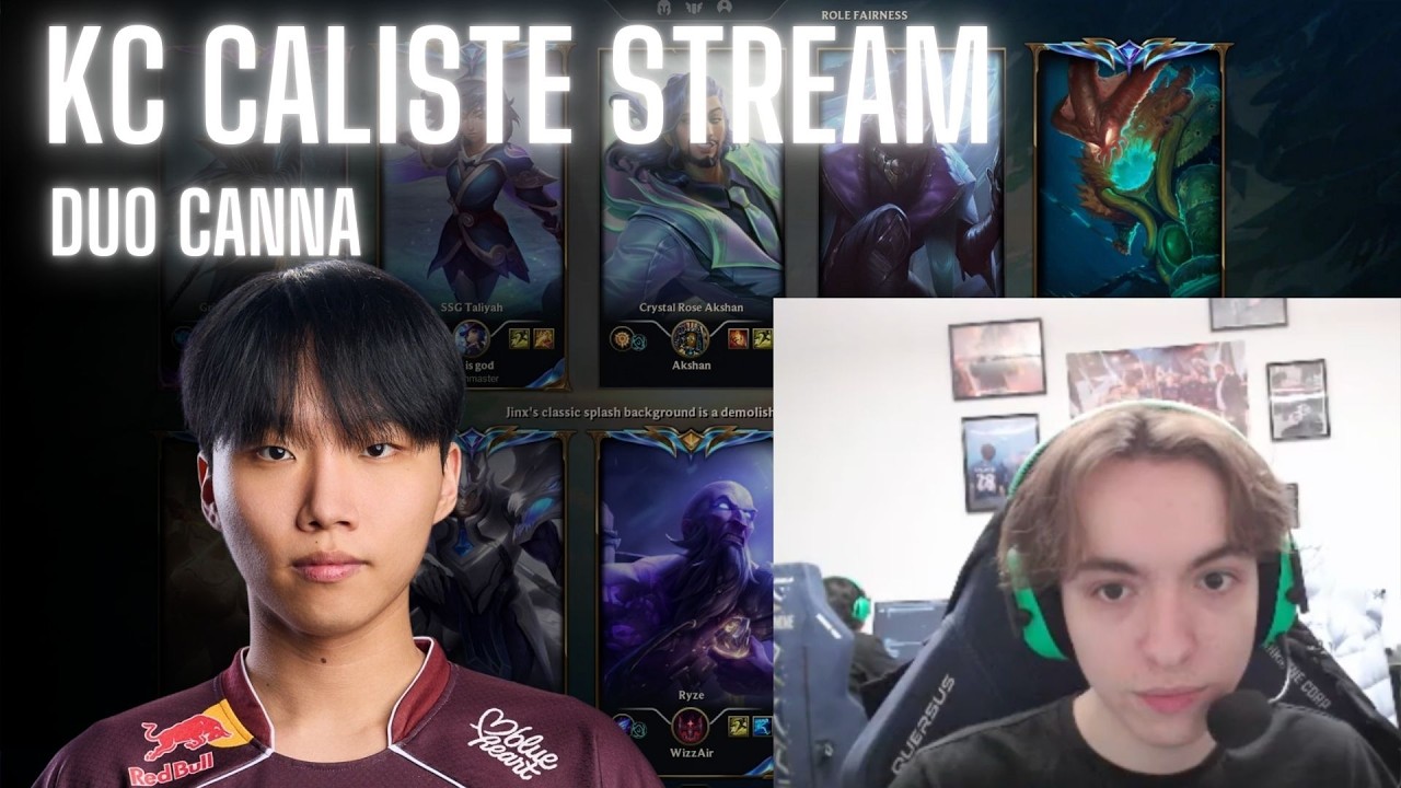 KC Caliste и KC Canna проводят совместный стрим | Mikyx Even против Canna Claliste | Kog'Mow прот...