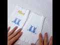 How to embroider decorative patterns of Easter bunnies