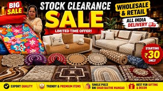 STOCK CLEARANCES SALE 😍ALL EXPORT SURPLUS DECOR // ALL INDIA DELIVERY #shopping #home  screenshot 3