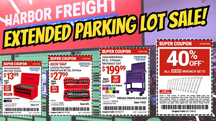 Harbor Freight EXTENDED June Parking Lot Sale!! #automobile #harborfreight #sale #tools