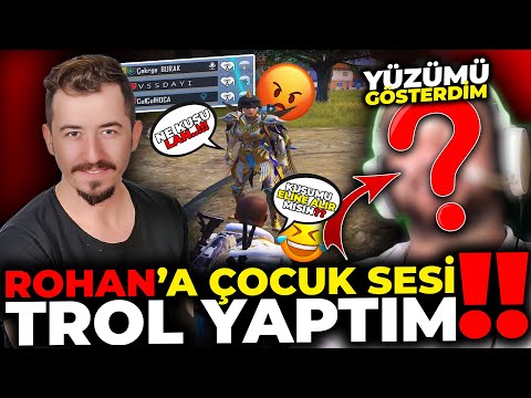 ÇOK BEKLEDİĞİNİZ O TROL VİDEO GELDİ!! SONUNDA YÜZÜMÜ GÖSTERİYORUM!! PUBG MOBİLE