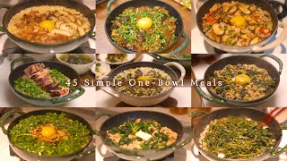 45 One-Dish Meals Compilation | Cooking ASMR screenshot 5