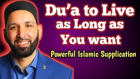 Prophet Muhammad powerful Du’a That Changes How Long You Truly Live | Omar Suleiman 