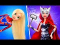 11 Trik Dan Kreasi Kerajinan Boneka Barbie Dan Disney Pahlawan Super