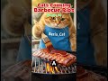 Cats Cooking Barbecue Ribs Shorts Shortvideo Funny Viral Cat 