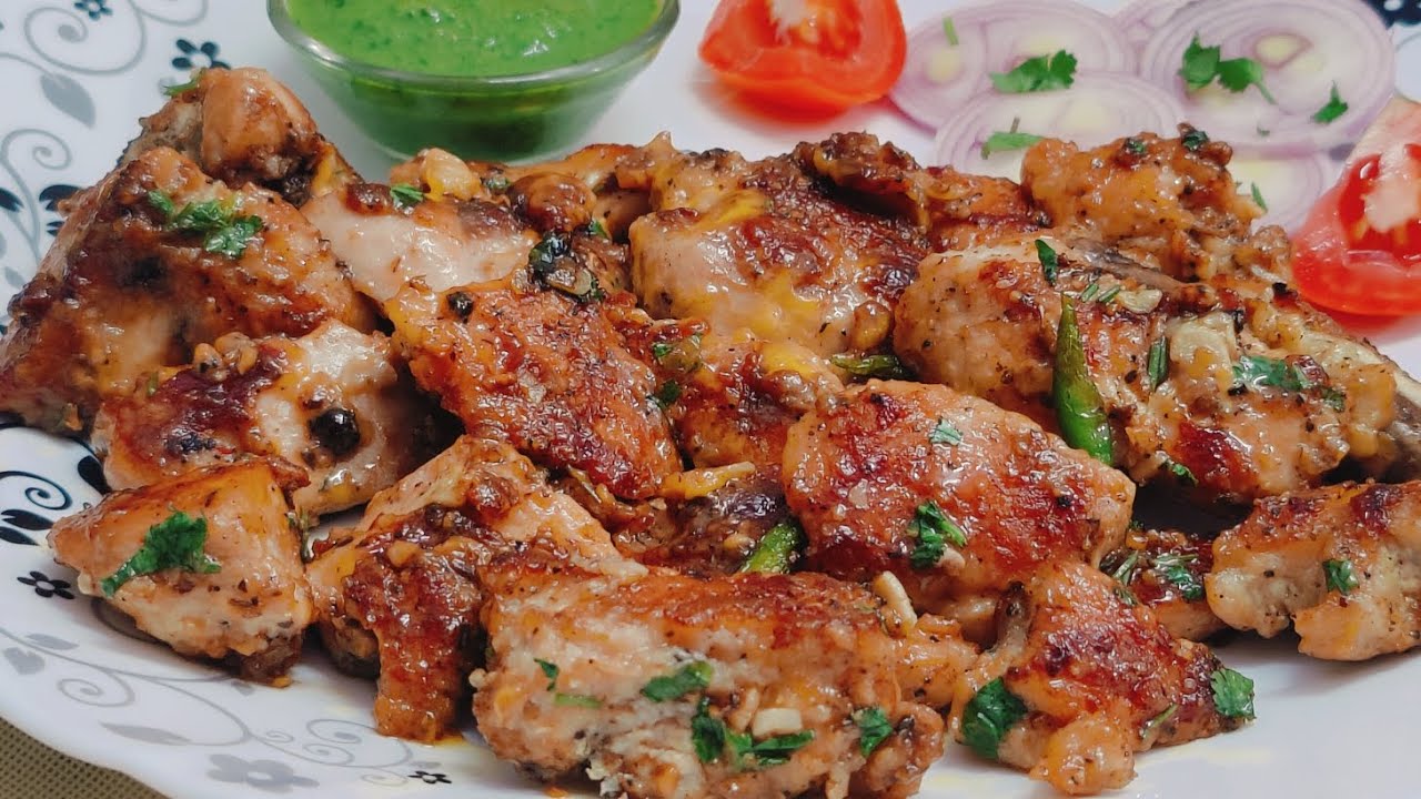 Butter Garlic wala Bhuna chicken |party Dawat Special Chicken Tasty Starter Recipe..
