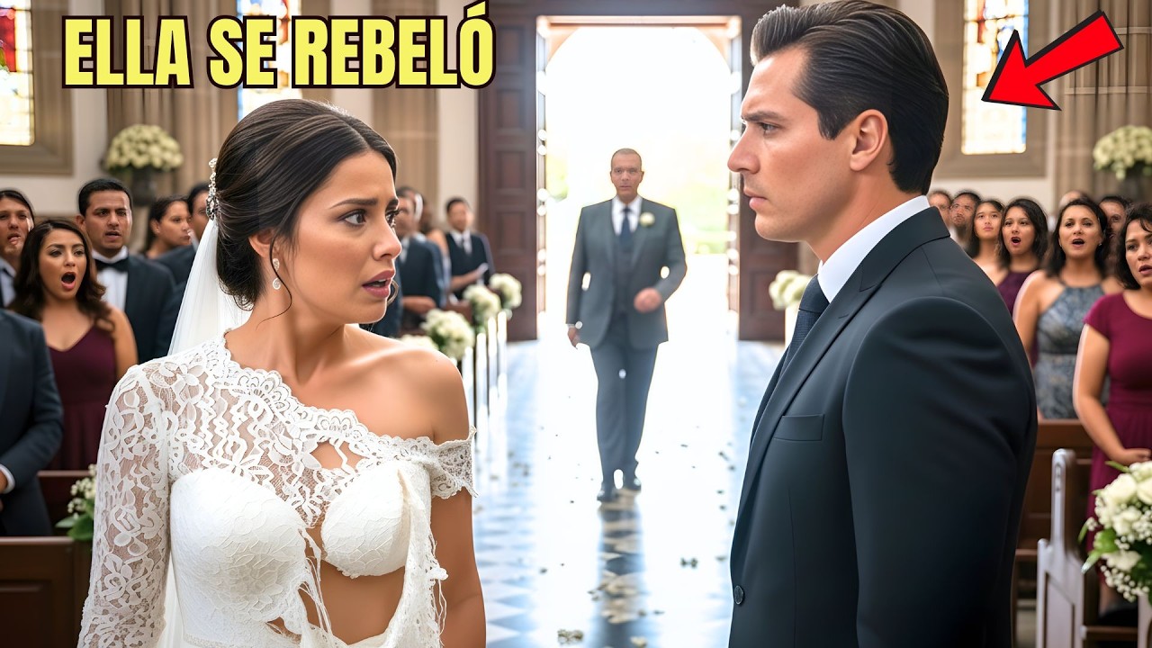 Novio rasgó su vestido el día de la boda — Un millonario entró a la iglesia y dejó a todos sin pal