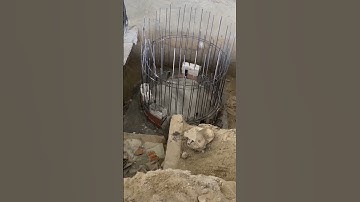 Manhole Steel Reinforcement . #shortvideo #construction #shorts #underconstruction #concrete #dubai