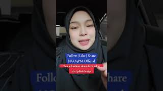 CARA SELESAIKAN AKAUN KENA SEKAT | NGO 4PM