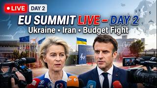 🔴 LIVE: EU Summit Day 2 in Cyprus – Ukraine, Iran &amp; Budget Showdown