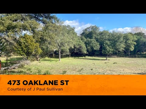 473 OAKLANE ST, Canyon Lake, TX home video tour