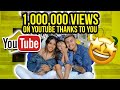 WE HIT 1 MILLION VIEWS ON YOUTUBE **SPECIAL ANNOUNCEMENT**