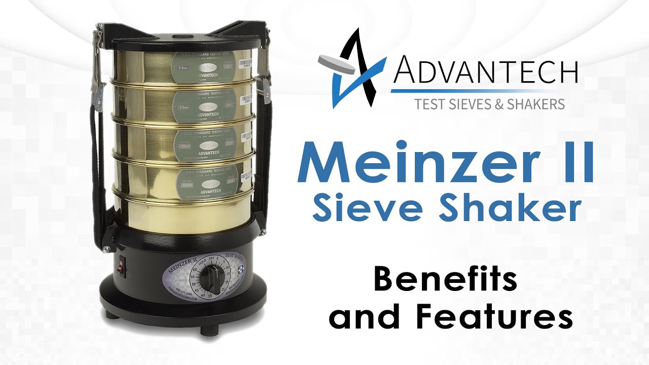 Meinzer II Sieve Shaker Benefits and Features YouTube