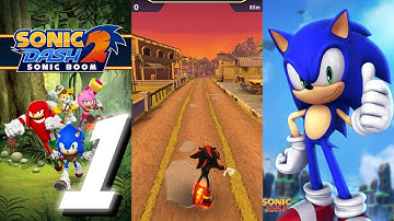 SONIC DASH 2: Sonic Boom Gameplay Walkthrough Part 1 - Intro (iOS, Android)