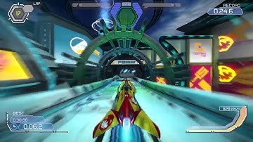 Beat Zico with only 3 barrel rolls - WipEout Omega Collection - Anulpha Pass