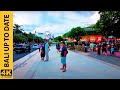 [4K] Walk Along Kuta Beach Street Bali 2021