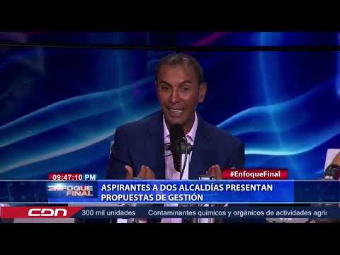 Aspirantes a dos alcaldías presentan propuestas de gestión