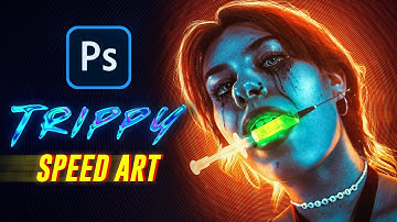 Psychedelic Photo Manipulation | Photoshop Speed Art
