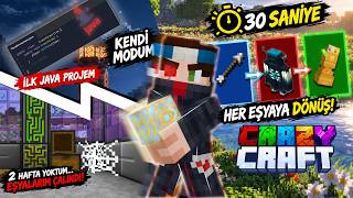 BU Eşya HİLE İstediğim HER ŞEYE DÖNÜŞEBİLİYOR - CrazyCraft #7