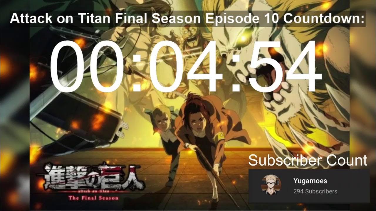 Attack on Titan Season 4 Countdown - AOT Episode 87 (28)! - Try