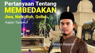 BUYA ARRAZY HASYIM, Menjawab Pertanyaan Tentang Jiwa, Nafs, Ruh, dan Qolbu