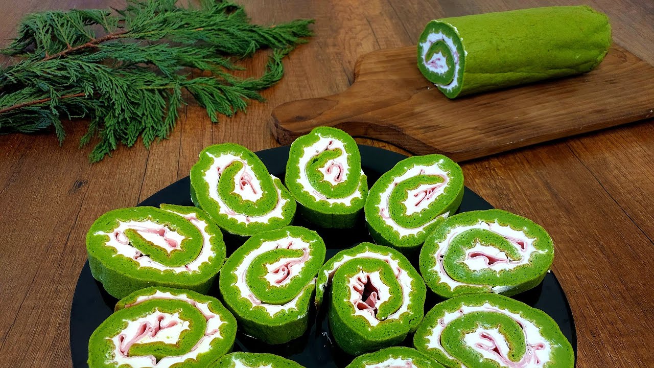 Ukusni Slani Rolat Od Spinata- Jednostavan Recept Za Svaku Priliku😋 #recept #tastyfood #quickrecipe