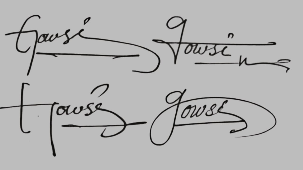 Signatures For Names Starting With G signatures-for-names-starting-with-g