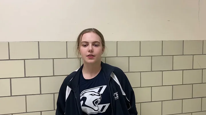 Chatham fencer Alyssa Cooney talks about match vs....