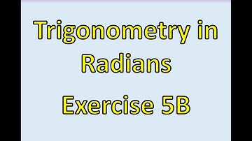 A2 Maths - Pure - Trigonometry in Radians (2)