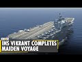 INS Vikrant returns to Kochi after 5-day trial | Indian navy | Defence | Aircraft carrier |WION News