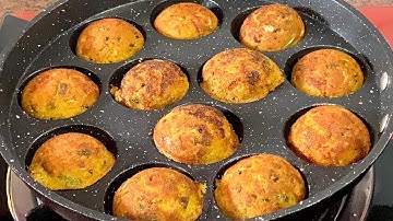 Masala Appe Recipe | Masala Paniyaram | Veggie Masala appe | Crispy Appam Recipe | Suji Breakfast 