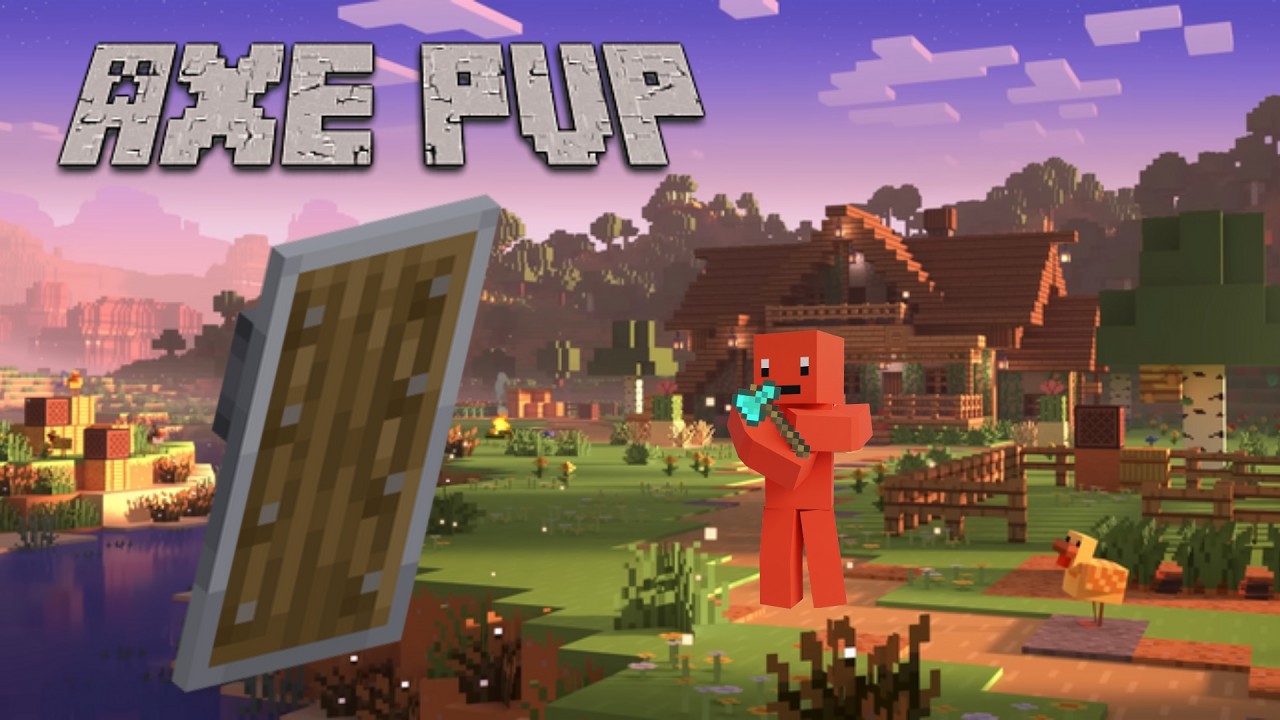 Minecraft Axe PvP Gameplay!