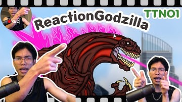Reaction TRAIN EATER vs SHINGODZILLA AND ZILLA JR
