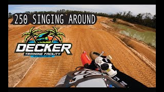 250 Singing around Decker Training Facility
