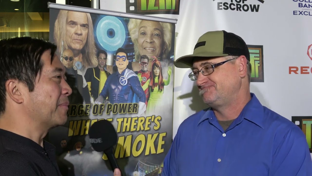 Mario Deangelis Carpet Interview at Surge of Power: Where There's Smoke | Tarzana Film Festival 2024