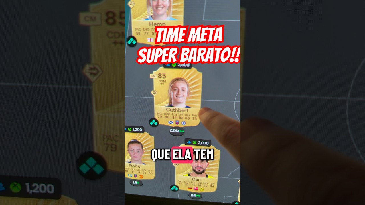O Melhor Time Barato no EA FC 26 Ultimate Team