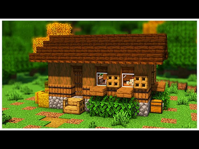🏡 Minecraft Tutorial  Casa de Madeira (Cabana Na NEVE) 🎄🎁 