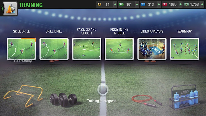 Cách huấn luyện cầu thủ trong top eleven 2023