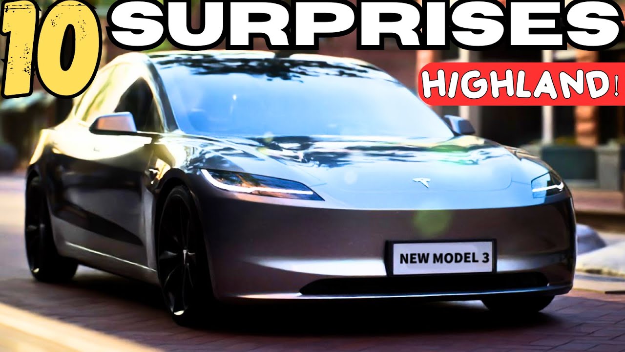 Tesla's Project Highland to Bring Profound Changes to Model 3: Report