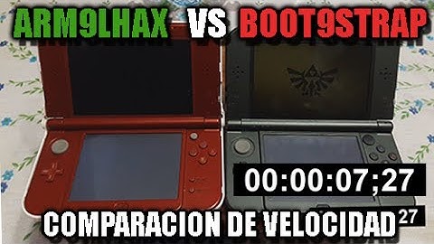 [COMPARACION] ARM9LoaderHax VS Boot9Strap / SigHax CFW 3DS