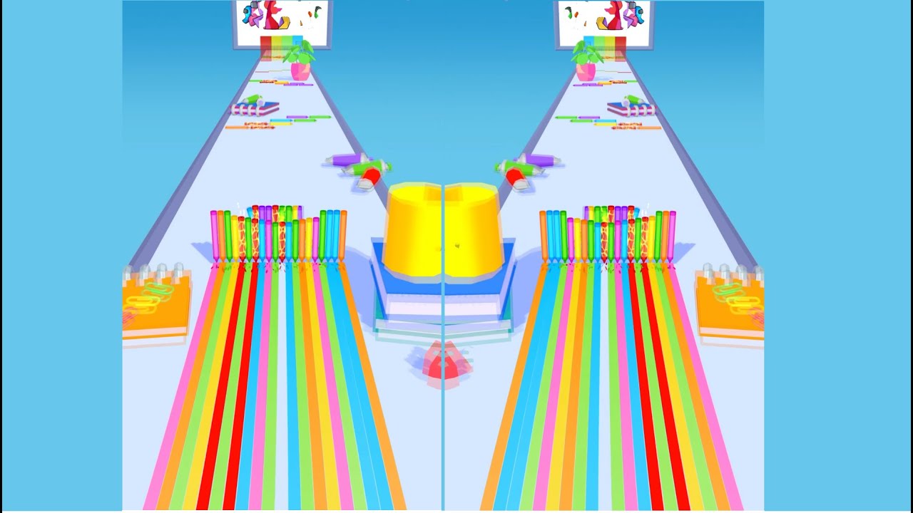 Pencil Rush 3D in All Levels Game Mobile Walkthrough New Trailer Update Gameplay iOS,Android Games