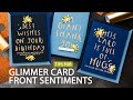 Say It Better: Glimmer Card Front Sentiments