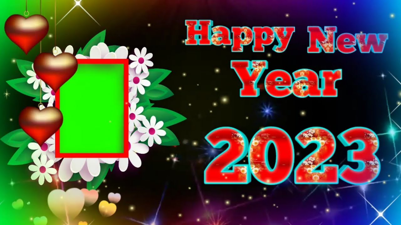 Happy new year green screen effects | New year green screen video 2023 ...
