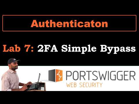 Authentication 7 | 2FA Simple Bypass