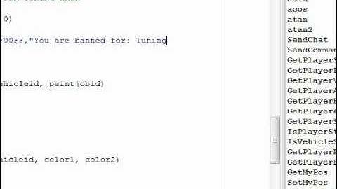 SAMP pawno tutorial - simple tuning anticheat
