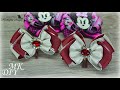 Бантики из репсовых лент в школу и на каждый день МК КАНЗАШИ DIY HAIR BOWS LAÇO DE fita