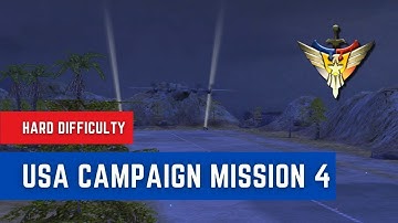 USA CAMPAIGN MISSION [4/5] | GENRALS ZERO HOUR (HARD)