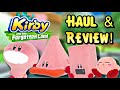 Kirby and the forgotten land plush haul review