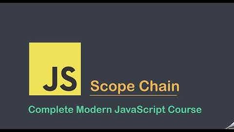 JavaScript Scope chain